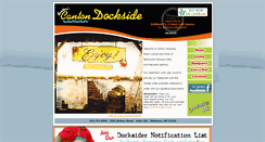 Desktop Screenshot of cantondockside.com